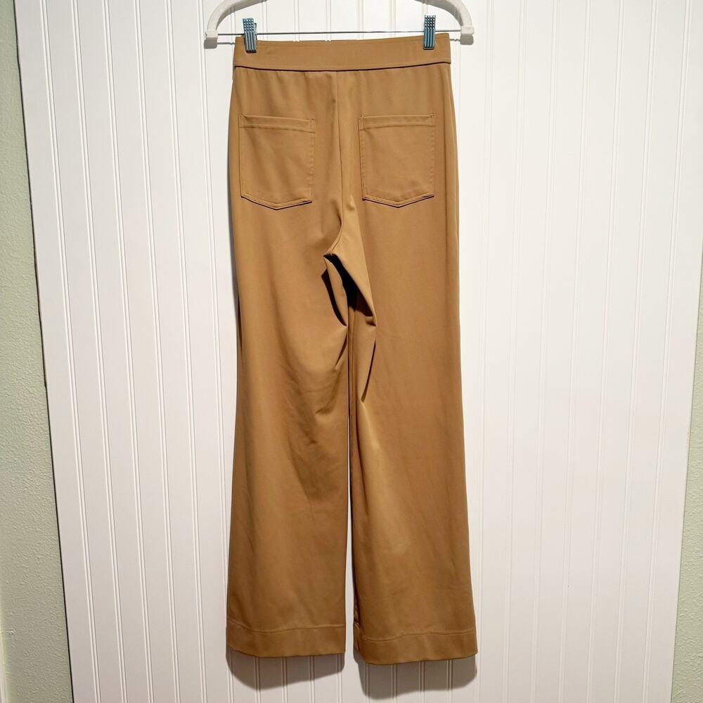 Halara Day Stretch High Waisted Straight Leg Pants Pull On Tan Size Small - Picture 6 of 6